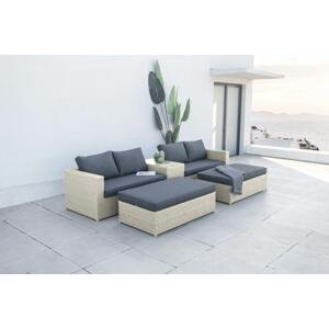 Luxusní zahradní sedací souprava Drammen XL sofa set