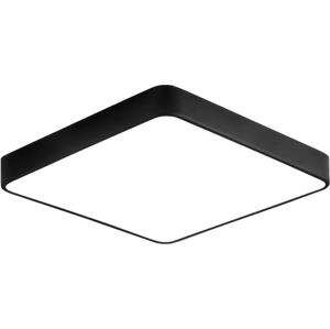 LEDsviti Černý stropní LED panel 400x400mm 24W denní bílá s čidlem (13875)