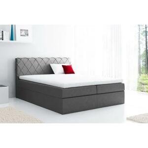 Kontinentální postel Narcyn, Rozměr postele: 120 x 200 cm, Barva:: Velluto 16