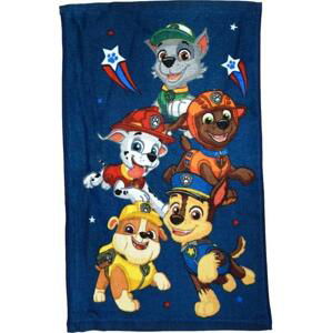 Dětský ručník PAW PATROL tmavě modrý 30x50cm Setino