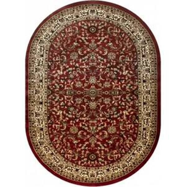 Kusový koberec Royal bordó ovál 200x290cm