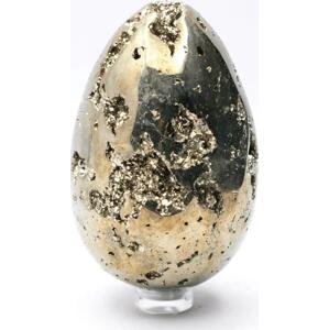 Milujeme Kameny Pyrit - vejce - tromlovaný kámen PK6