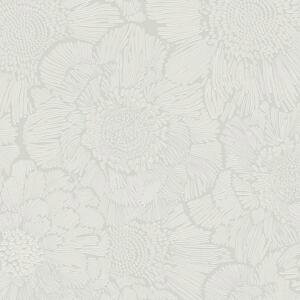 Bílá vliesová tapeta s květy A56401, Vavex 2024