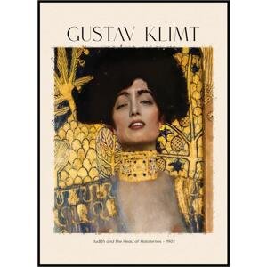 Gustav Klimt - Judith A4 (21 x 29,7 cm)