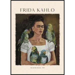 Frida Kahlo - Já a moji papoušci A4 (21 x 29,7 cm)
