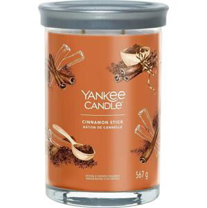 Yankee Candle vonná svíčka Signature Tumbler ve skle velká Cinnamon Stick 567 g