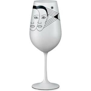 Crystalex sklenička na víno Blíženec Bílá 550 ml 1KS