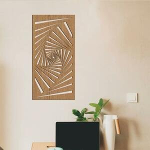 dřevo života Dřevěný dekorační panel na zeď SCHODIŠTĚ Rozměry (cm): 20x40, Barevný vzor: Horský dub