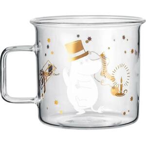 Skleněný hrnek Moomin Sparkling Stars 0,35l