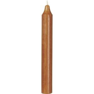 IB LAURSEN Vysoká svíčka Rustic Caramel 18 cm, oranžová barva, vosk