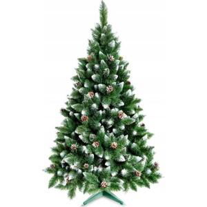Foxigy Vánoční stromek Borovice 220cm se Šiškami Luxury Diamond