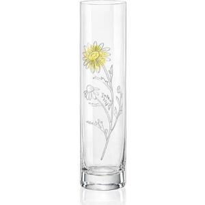 Crystalex skleněná váza Louka 24 cm
