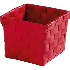 BRAVA košík malý 11,5x10x11,5cm, červený (5862459059)
