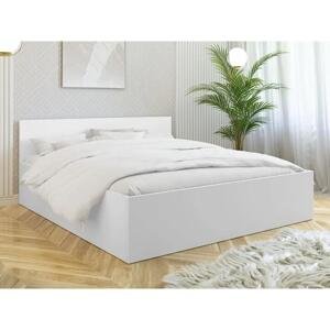 Manželská postel Neralli 160/180, Rozměr postele: 160 x 200 cm, Barva dřeva: Bílá alpská