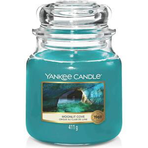 Yankee Candle vonná svíčka Classic ve skle střední Moonlit Cove 411 g