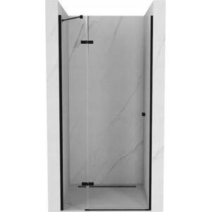 Mexen Roma otočné sprchové dveře 70 cm, Průhledné, Černá - 854-070-000-70-00