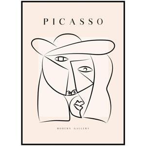 Pablo Picasso - Portrét A4 (21 x 29,7 cm)