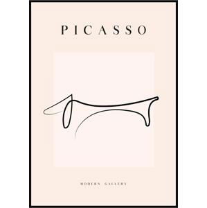 Pablo Picasso - Pes A4 (21 x 29,7 cm)