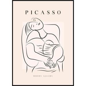 Pablo Picasso - Láska A4 (21 x 29,7 cm)