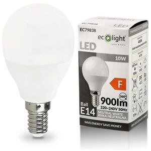 BERGE LED žárovka G45 - E14 - 10W - teplá bílá