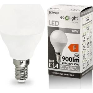 BERGE LED žárovka G45 - E14 - 10W - studená bílá