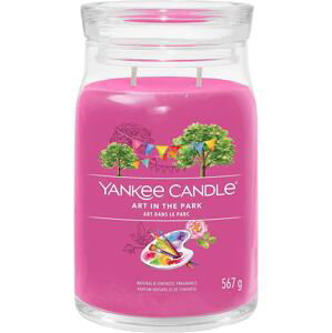 Yankee Candle vonná svíčka Signature ve skle velká Art in the park 567g