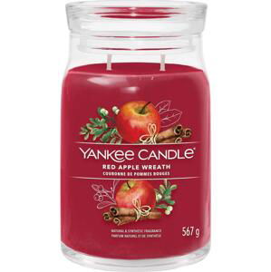 Yankee Candle vonná svíčka Signature ve skle velká Red Apple Wreath 567 g