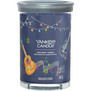 Yankee Candle vonná svíčka Signature Tumbler ve skle velká Twilight Tunes 567g