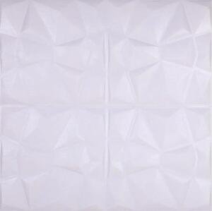 Samolepící pěnové 3D panely RS11-1, cena za kus, rozměr 70 x 69 cm, diamant bílý, IMPOL TRADE