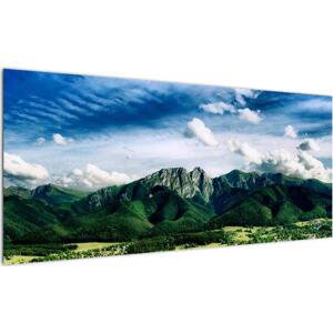 Horský výhled - moderní obrazy (100x40cm)