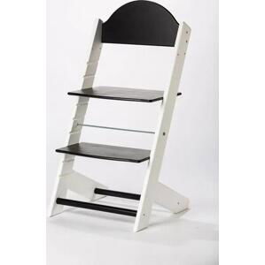 Lucas Wood Style rostoucí židle MIXLE - bílá/černá rostoucí židle MIXLE: bez motivu