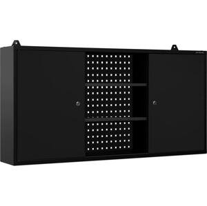 JAN NOWAK Závěsná skříňka na nářadí BEN, 1200 x 600 x 200 mm, All Black: černá