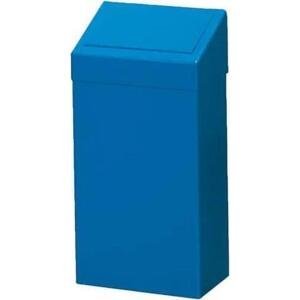 Kovona Kovový odpadkový koš na tříděný odpad, objem 50 l, modrý