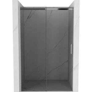 Mexen Omega rozsouvací sprchové dveře 100 cm, Grafitově černá, Chromovaná - 825-100-000-01-40