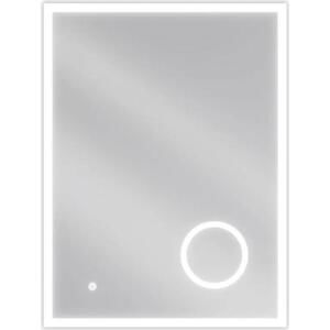 Mexen Kala podsvícené koupelnové zrcadlo s kosmetickým zrcátkem 60 x 80 cm, LED 6000K, ventilátor - 9820-060-080-611-00