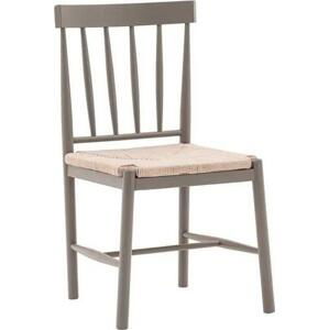 Dřevěné židle's výpletem Eton, 2 ks