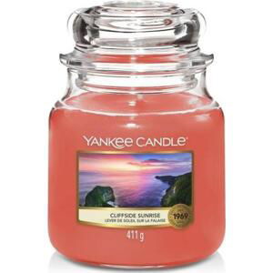 Yankee Candle vonná svíčka Classic ve skle střední Cliffside Sunrise 411 g