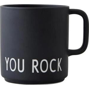 Designový kávový šálek's nápisem Favourite YOU ROCK