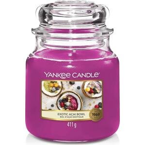Yankee Candle vonná svíčka Classic ve skle střední Exotic Acai Bowl 411 g
