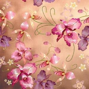 Samolepící fólie 45 cm x 5 m GEKKOFIX 14057 růžová orchidej niklová samolepící tapety
