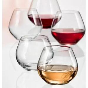 Crystalex sklenice na víno a lihoviny Amoroso 340 ml 2KS