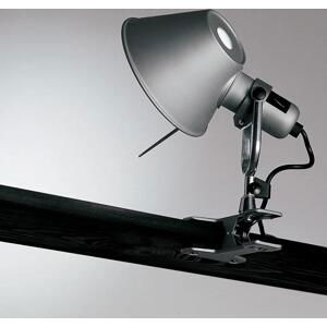 Artemide A005800 + 5 let záruka, přímý distributor Tolomeo pinza, hliníková lampa s klipem, 1x77W E27, 23 cm