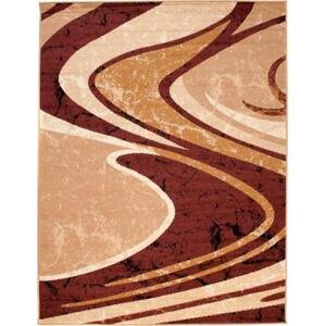 Kusový koberec PP Volga hnědý 130x190cm