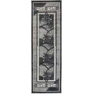 Kusový koberec PP Siam šedý atyp 80x250cm