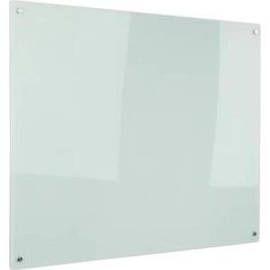 Skleněná magnetická tabule na zeď, bílá, 500 x 350 mm
