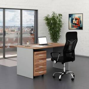 Sestava kancelářského nábytku SimpleOffice 1, 140 cm