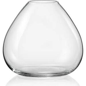 Crystalex malá skleněná váza 18,5 cm