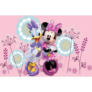 Dětská vliesová fototapeta na zeď - FTDN M 5267, Disney, Minnie Mouse, 160 x 110 cm, AG Design