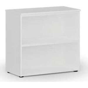 Kancelářský regál PRIMO WHITE, 740 x 800 x 420 mm, bílá