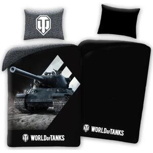 HALANTEX Svítící povlečení World of Tanks Bavlna, 140/200, 70/90 cm
